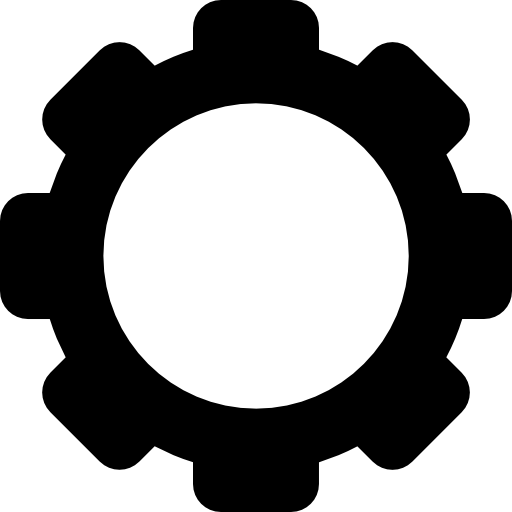 Settings cogwheel